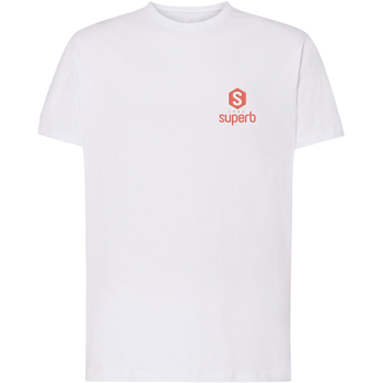 tekstylia Damskie T-shirty z krótkim rękawem Superb 1982 RSC-S2107-WHITE Biały