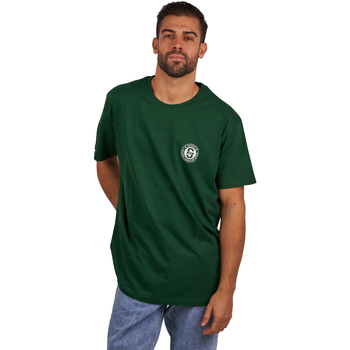 tekstylia Męskie T-shirty z krótkim rękawem Superb 1982 SPRBCO-002-GREEN Zielony