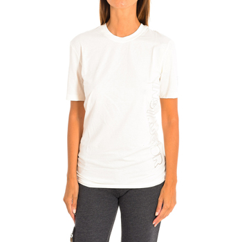 tekstylia Damskie T-shirty i Koszulki polo Zumba Z2T00135-BLANCO Biały