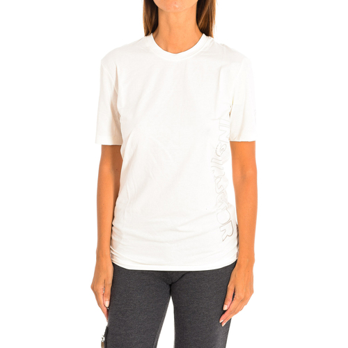tekstylia Damskie T-shirty z krótkim rękawem Zumba Z2T00135-BLANCO Biały