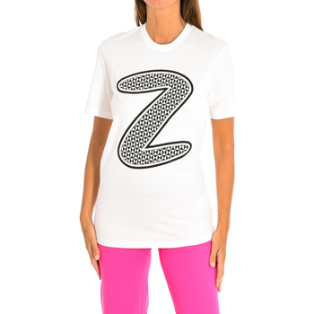 tekstylia Damskie T-shirty i Koszulki polo Zumba Z2T00164-BLANCO Wielokolorowy