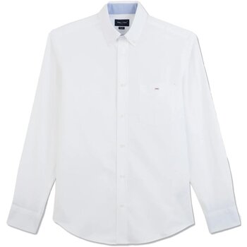 tekstylia Męskie Koszule z długim rękawem Eden Park PPSHICHE0020 Biały