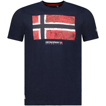tekstylia Męskie T-shirty z krótkim rękawem Geo Norway SW1239HGNO-NAVY Niebieski