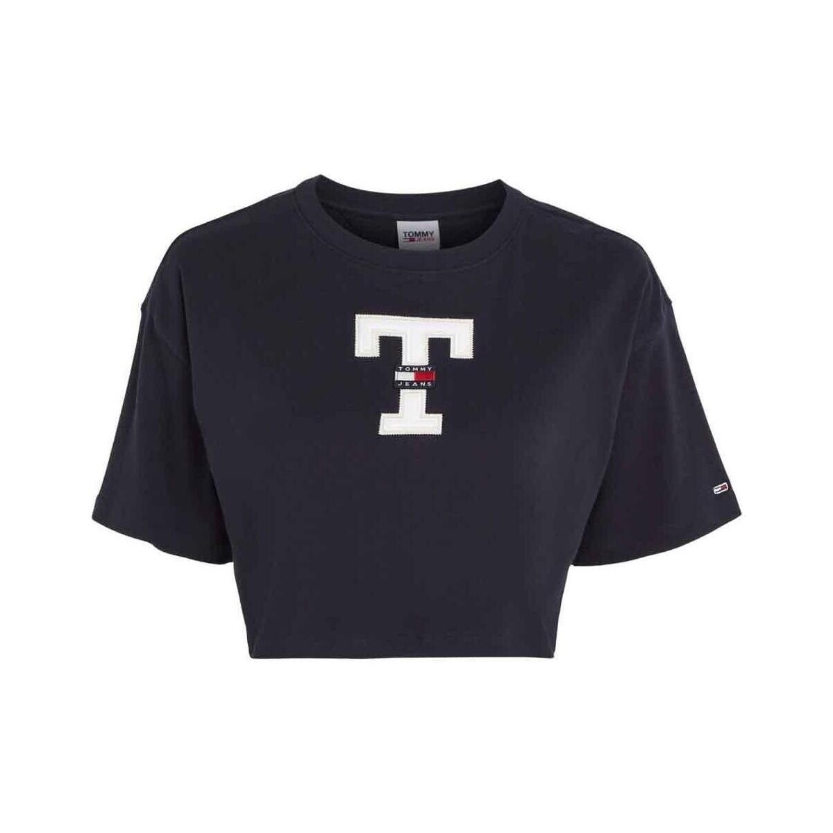tekstylia Damskie T-shirty i Koszulki polo Tommy Jeans  Niebieski