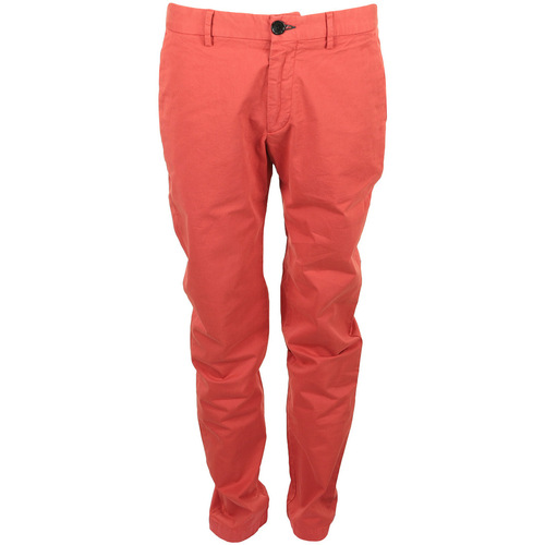 tekstylia Męskie Spodnie z pięcioma kieszeniami Paul Smith Chino Slim fit Czerwony