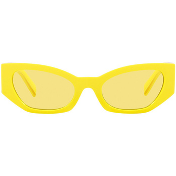 Zegarki & Biżuteria  okulary przeciwsłoneczne D&G Occhiali da Sole Dolce&Gabbana DG6186 333485 Żółty