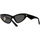 Zegarki & Biżuteria  okulary przeciwsłoneczne D&G Occhiali da Sole Dolce&Gabbana DG4439 501/87 Czarny
