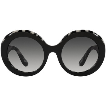 Zegarki & Biżuteria  Dziecko okulary przeciwsłoneczne D&G Occhiali da Sole Dolce&Gabbana DG4418 33728G Czarny