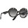 Zegarki & Biżuteria  okulary przeciwsłoneczne D&G Occhiali da Sole Dolce&Gabbana DG4418 33728G Czarny