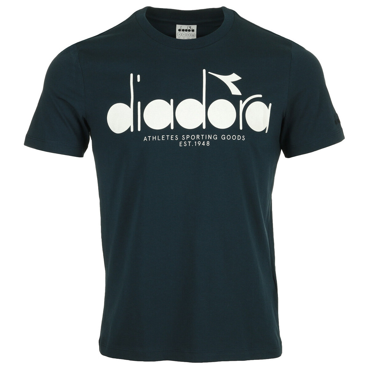 tekstylia Męskie T-shirty z krótkim rękawem Diadora Tee Niebieski