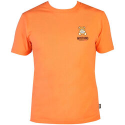 tekstylia Męskie T-shirty z krótkim rękawem Moschino A0784-4410M A0035 Orange Pomarańczowy
