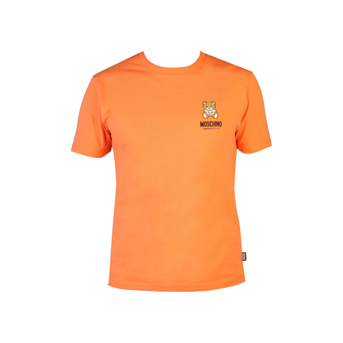 tekstylia Męskie T-shirty z krótkim rękawem Moschino - A0784-4410M Pomarańczowy