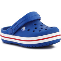Buty Sandały Crocs Klapki  Toddler Crocband Clog 207005-4KZ - niebieskie Wielokolorowy