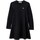 tekstylia Dziewczynka Sukienki długie Calvin Klein Jeans IG0IG02049 Czarny