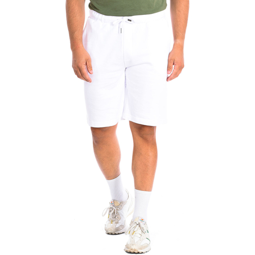 tekstylia Męskie Spodnie dresowe La Martina TMB003-FP221-00001 Biały