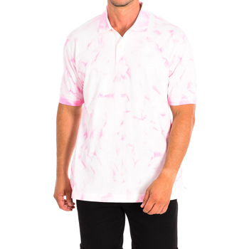 tekstylia Męskie Koszulki polo z krótkim rękawem La Martina TMP021-JS206-05157 Różowy