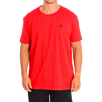 tekstylia Męskie T-shirty z krótkim rękawem La Martina TMR004-JS206-06008 Czerwony