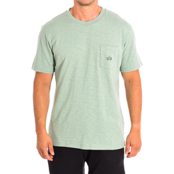 tekstylia Męskie T-shirty z krótkim rękawem La Martina TMR006-JS259-03213 Zielony