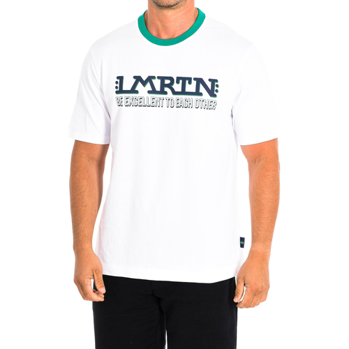 tekstylia Męskie T-shirty z krótkim rękawem La Martina TMR302-JS303-00001 Biały