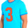 tekstylia Męskie T-shirty z krótkim rękawem La Martina TMR312-JS206-07116 Niebieski