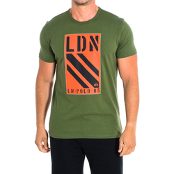 tekstylia Męskie T-shirty z krótkim rękawem La Martina TMRE30-JS206-03175 Zielony