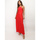 tekstylia Damskie Sukienki La Modeuse 67467_P156564 Czerwony