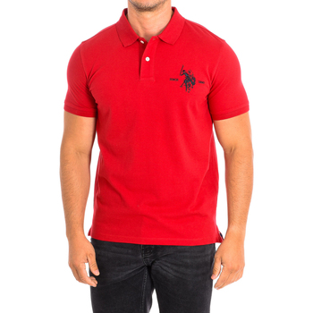 tekstylia Męskie Koszulki polo z krótkim rękawem U.S Polo Assn. 61424-256 Czerwony