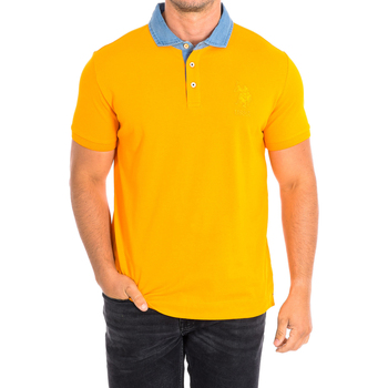 tekstylia Męskie Koszulki polo z krótkim rękawem U.S Polo Assn. 61460-216 Żółty