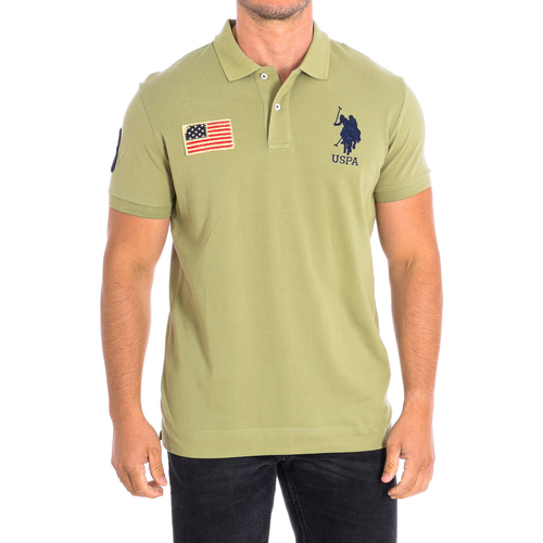 tekstylia Męskie Koszulki polo z krótkim rękawem U.S Polo Assn. 64777-246 Kaki