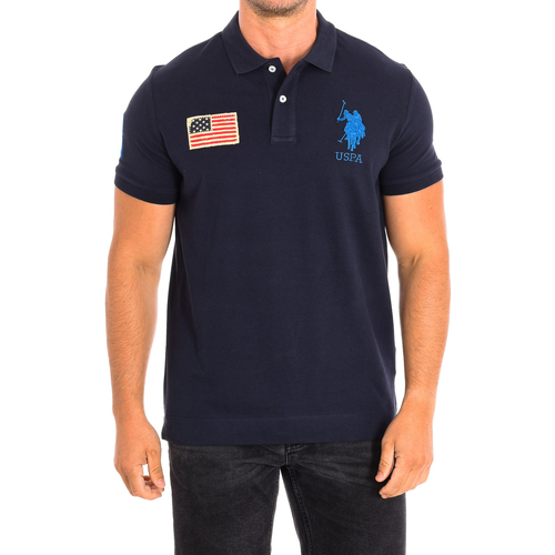tekstylia Męskie Koszulki polo z krótkim rękawem U.S Polo Assn. 64777-179 Marine