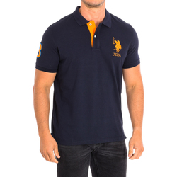 tekstylia Męskie Koszulki polo z krótkim rękawem U.S Polo Assn. 64779-179 Marine