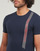 tekstylia Męskie T-shirty z krótkim rękawem Emporio Armani UNDERLINED LOGO Marine