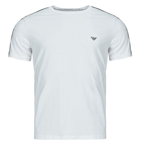 tekstylia Męskie T-shirty z krótkim rękawem Emporio Armani CORE LOGOBAND Biały
