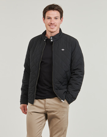 Gant QUILTED WINDCHEATER Czarny