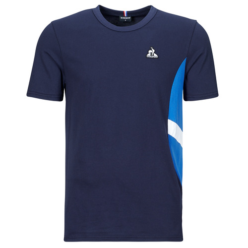 tekstylia Męskie T-shirty z krótkim rękawem Le Coq Sportif SAISON 1 TEE SS N°1 M Marine