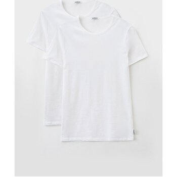 tekstylia Męskie T-shirty z krótkim rękawem Bikkembergs BKK1UTS01BI Biały