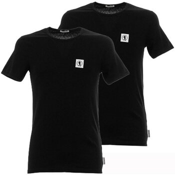 tekstylia Męskie T-shirty z krótkim rękawem Bikkembergs BKK1UTS07BI Czarny