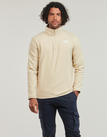 The North Face 100 GLACIER 1/4 ZIP Beżowy