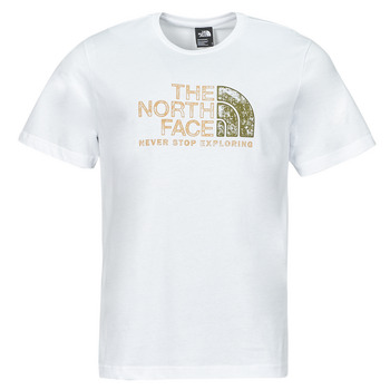tekstylia Męskie T-shirty z krótkim rękawem The North Face S/S RUST 2 Biały