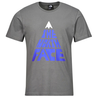 tekstylia Męskie T-shirty z krótkim rękawem The North Face MOUNTAIN Szary