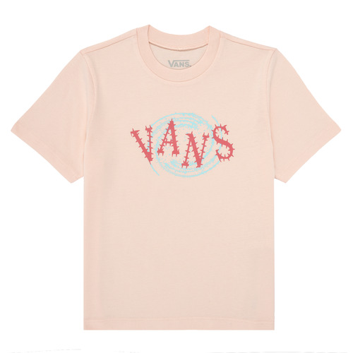 tekstylia Dziewczynka T-shirty z krótkim rękawem Vans INTO THE VOID BFF Różowy