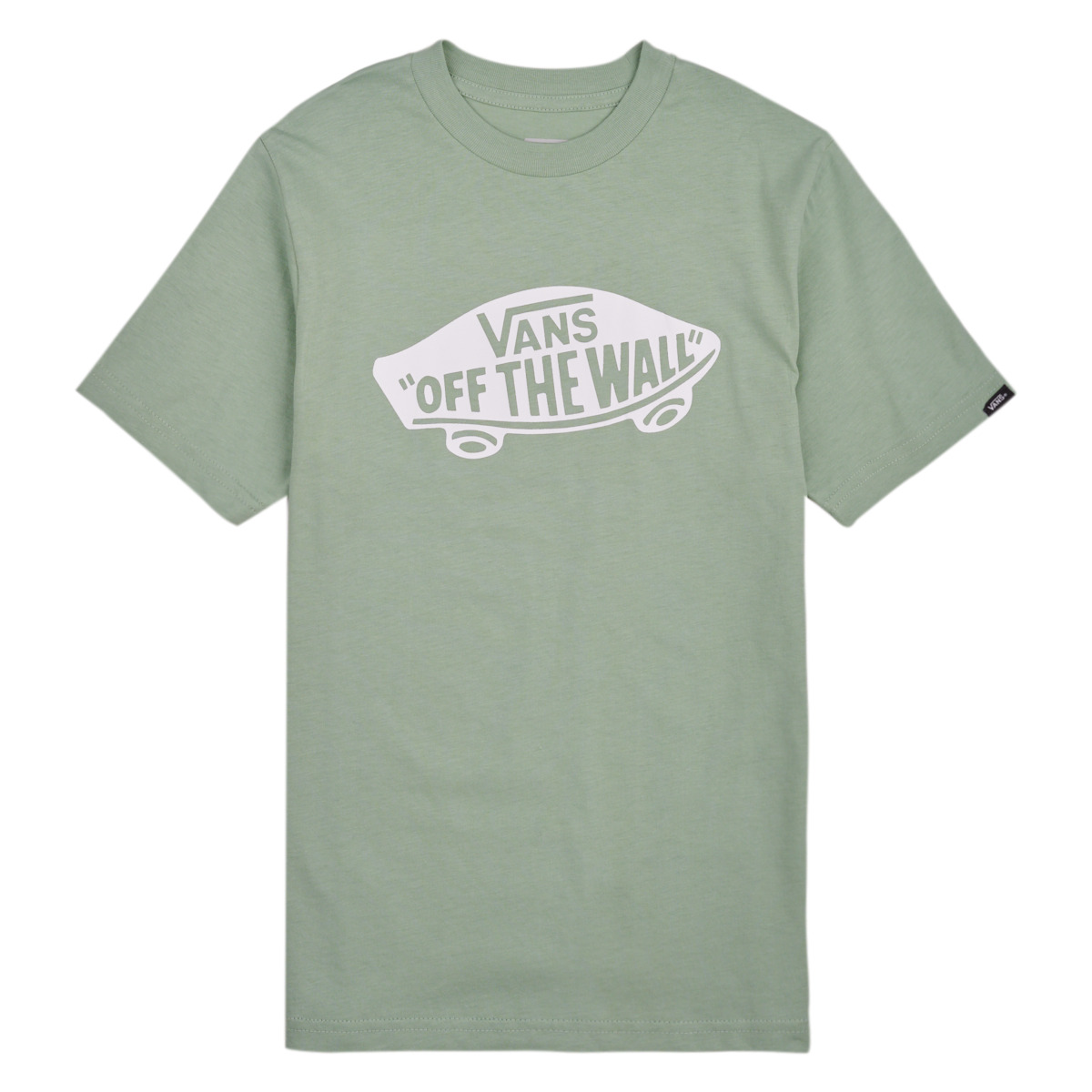 tekstylia Chłopiec T-shirty z krótkim rękawem Vans STYLE 76 SS Zielony