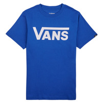 tekstylia Chłopiec T-shirty z krótkim rękawem Vans BY VANS CLASSIC Niebieski