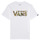 tekstylia Chłopiec T-shirty z krótkim rękawem Vans BY VANS CLASSIC LOGO FILL Biały
