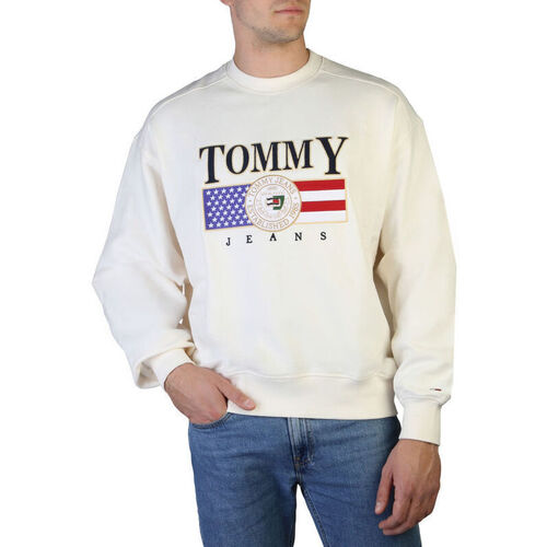 tekstylia Męskie Bluzy Tommy Hilfiger - dm0dm15717 Biały