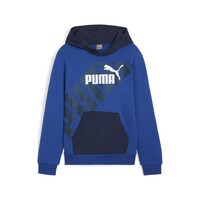 tekstylia Chłopiec Bluzy Puma PUMA POWER GRAPHIC HOODIE TR B Niebieski