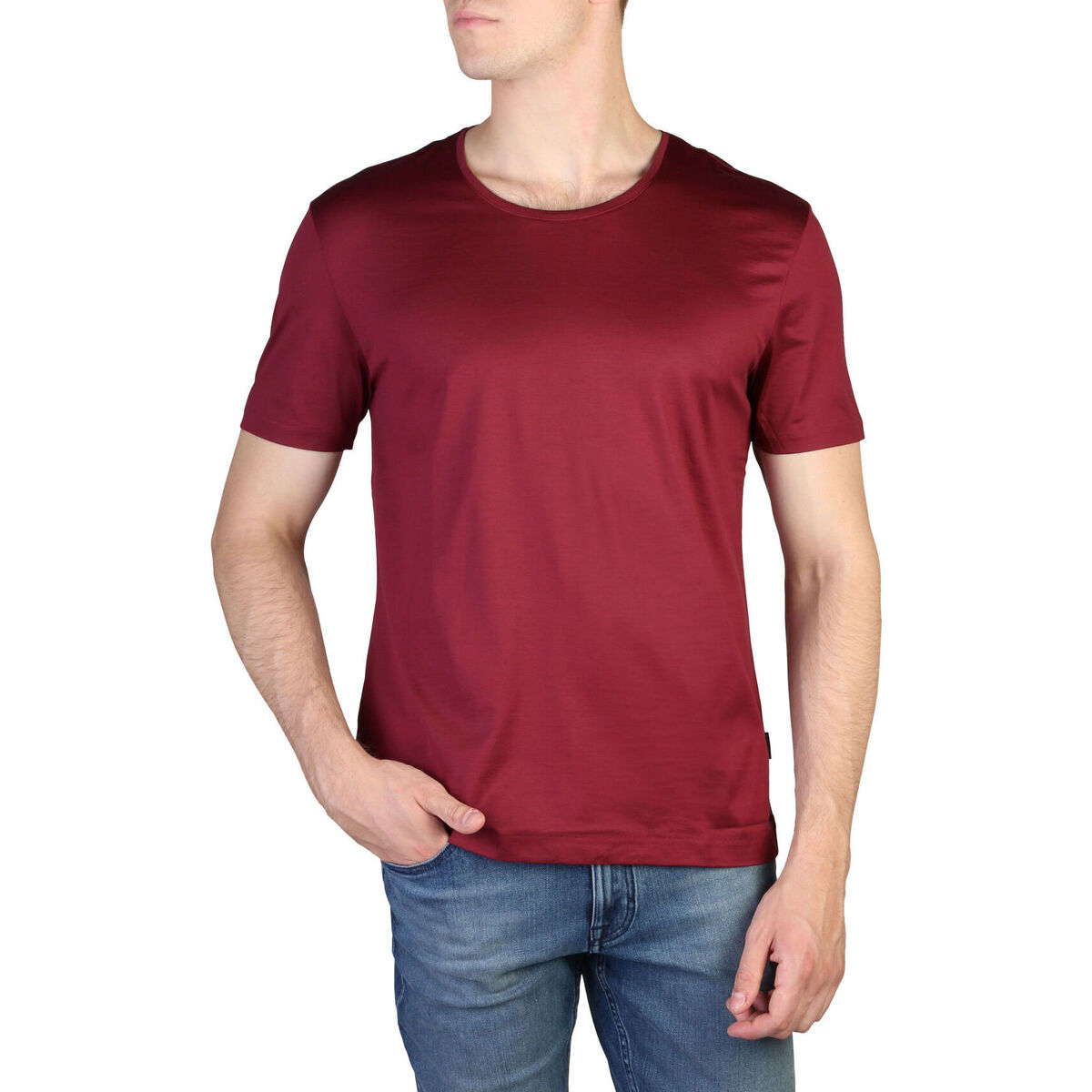 tekstylia Męskie T-shirty z krótkim rękawem Calvin Klein Jeans - k10k100979 Czerwony