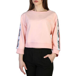 tekstylia Damskie Bluzy Moschino A1786-4409 A0227 Pink Różowy