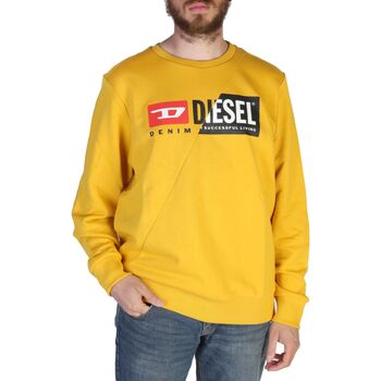 tekstylia Męskie Bluzy Diesel - s-girk-cuty Żółty