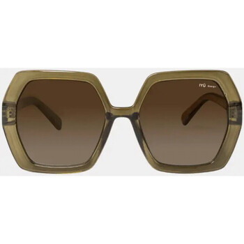 Zegarki & Biżuteria  Męskie okulary przeciwsłoneczne Iyü Design Leonie Zielony